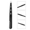 Steel Bevel Brow Clip Eyebrow Tweezers Clip Eyelash Comb Eyebrow Beauty Tools Threading Tweezers