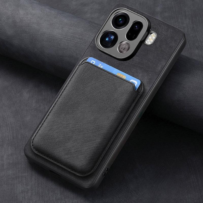 Для съемного чехла-кошелька 2 в 1 из кожи для Find X9 Pro X 9, с карманом для карт, для OPPO Find X9pro