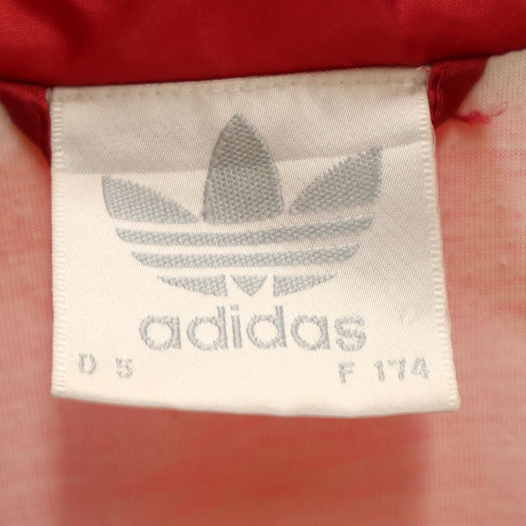 Adidas 80-е винтажная спортивная куртка M Красная Мужская Б/У