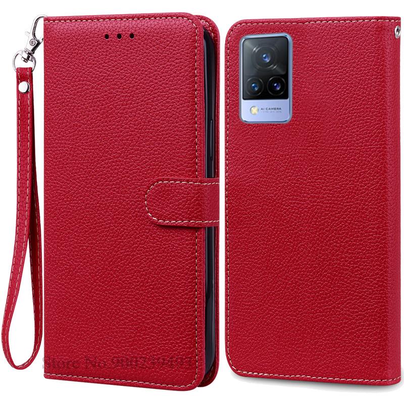 Для Vivo V21 чехол силиконовый кошелек раскладной телефон чехол для Vivo V2050 V2066 V2108 VivoV21 кожаный чехол Coque для Vivo V21 5G Fundas