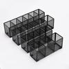 Modern Desk Display Holder Metal Pen Storage Box Stationery Organizer Makeup Holder  Office Use