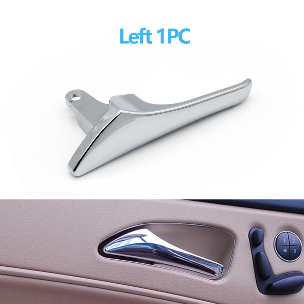 1/2/4PCS Car Left Right Chrome Door Pull Handle For Mercedes Benz E CLS Class W211 W219 E320 E500 E63 AMG 2117660124,2117660224
