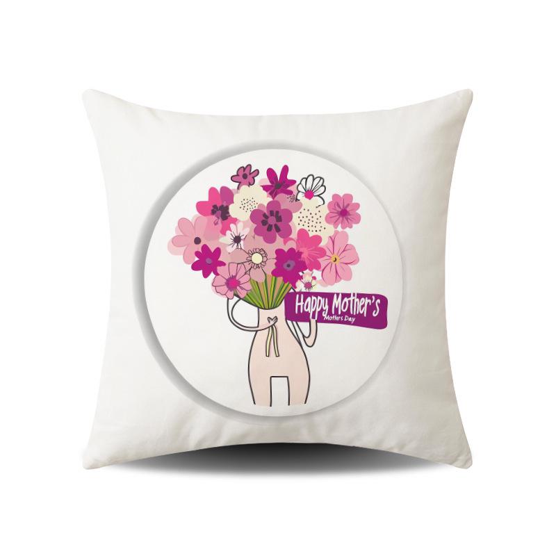 Mother's Day Holiday Atmosphere Cushion for Home and Office Decor