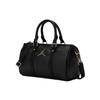Jordan Metal Airman Logo Leather Polyester Boston Bag Unisex Handbags Black DR5595-010