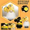 Love Honeybee Festival No-Face Doll Plush Toy - Creative Gift Ornament