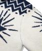 TRILLION Washable Wool Star Nordic Hooded Zip-Up Knit_Navy
