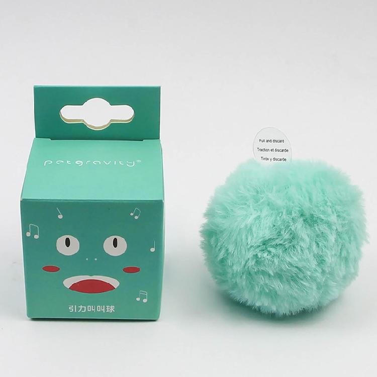 Cats Toy Electric Catnip Plush Ball Bird for Frog Cricket Chirping Kitten Cha
