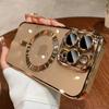 Официальный чехол для телефона Desert Gold для iPhone 17 16e 15 14 13 12 11 Pro Max Plus Прозрачный Магнитный Magsafe Защита объектива Мягкая крышка