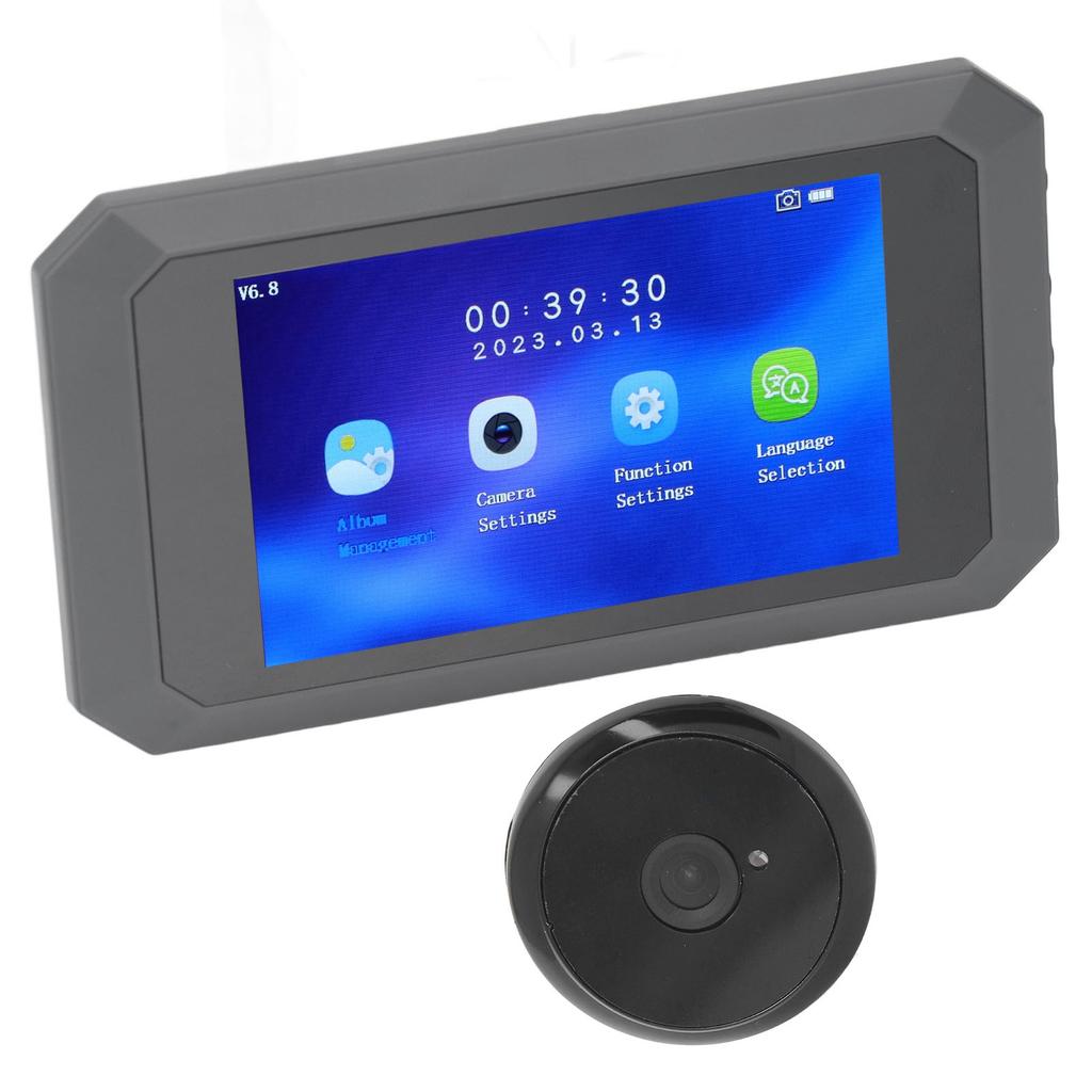 Видеодомофон 1080P 2MP 135 градусов обзор ИК ночное видение камера глазок с экраном 3,97 дюйма