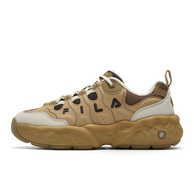 Fila MUFFIN WE Блины Обувь Флисовая подкладка, Модный Индивидуальный Минималистичный Стиль Модный Спортивный Универсальный Удобный F12M541123FTW