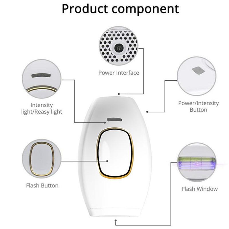 Хит продаж Гаражное использование Пружинный IPL Долговечный Лазерный аппарат для удаления волос для женщин/мужчин Портативный эпилятор Машина для удаления волос