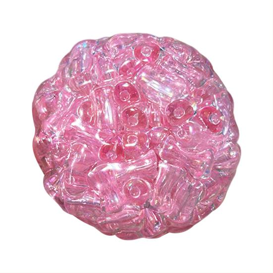 Хрустящий антистресс мяч для снятия тревоги и стресса, шарик с бусинами, игрушка для сжимания, портативный для путешествий, мягкий ТПР, успокаивающий текстурированный мяч, сенсорная игрушка-непоседа