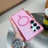 Dream flash powder magnetic suction large hole Samsung S11Ultra mobile phone case charging S11Plus anti-drop protective case