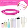 Silicone Ring Strap Water Bottle Sling Holder DIY Water Bottle Handle for Owala Water Bottle