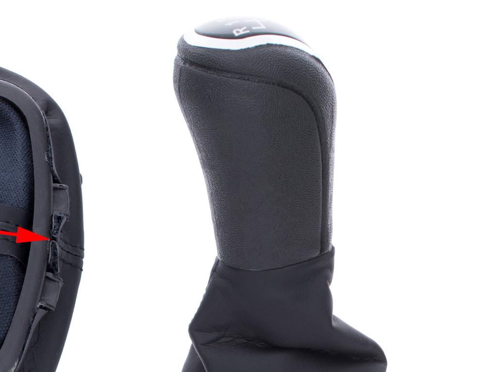 Skoda Fabia I 99-08 Gear Shift Knob Black & Gaiter 6 Speed