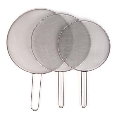 1 шт. привлекательная и прочная крышка из нержавеющей стали, маслостойкая сковорода, защита от разливов брызг