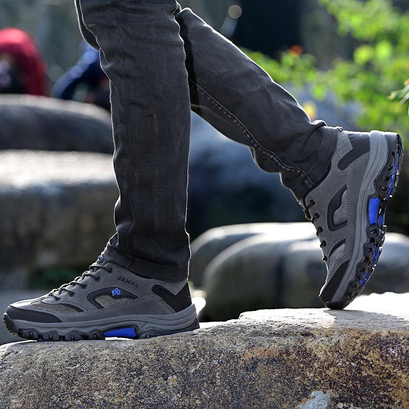 Модные мужские кроссовки для походов, горные пустынные скальные туфли, классические кроссовки, повседневная обувь для активного отдыха, нескользящая обувь для походов, большие размеры 39-46