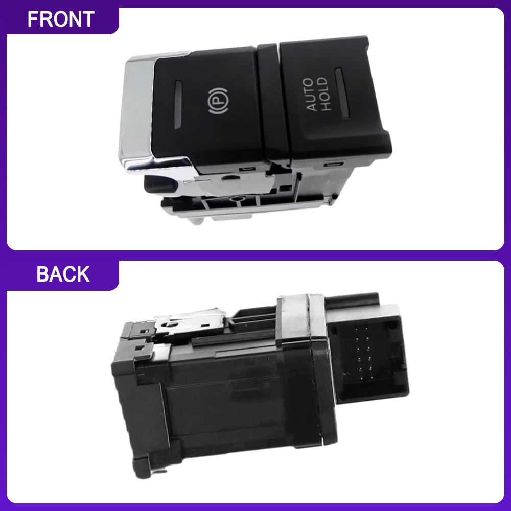 Car Electronic Handbrake Parking Hand Brake Switch Button for Volkswagen VW Tiguan 2017 2018 2019 2020 2021-2024 LHD 5NA927225