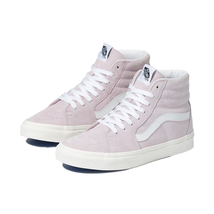 Vans Sk8-Hi Pig Suede - Orchid Ice Men Sneakers Pink Snow-White VN0A32QG9G4