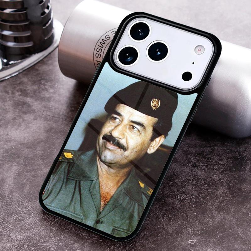 Модный чехол Саддам Хусейн Ирак Арабский чехол для телефона для iPhone 17 16 15 Pro Max Air 14 13 12 11 Plus Ударопрочный чехол