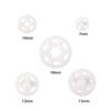 Coat Accessory Invisible ABS Crafts Button Stud Sewing  Accessories Plastic Snap Fastener
