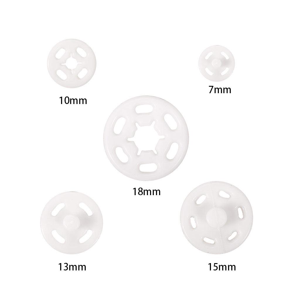 Coat Accessory Invisible ABS Crafts Button Stud Sewing Accessories Plastic Snap Fastener