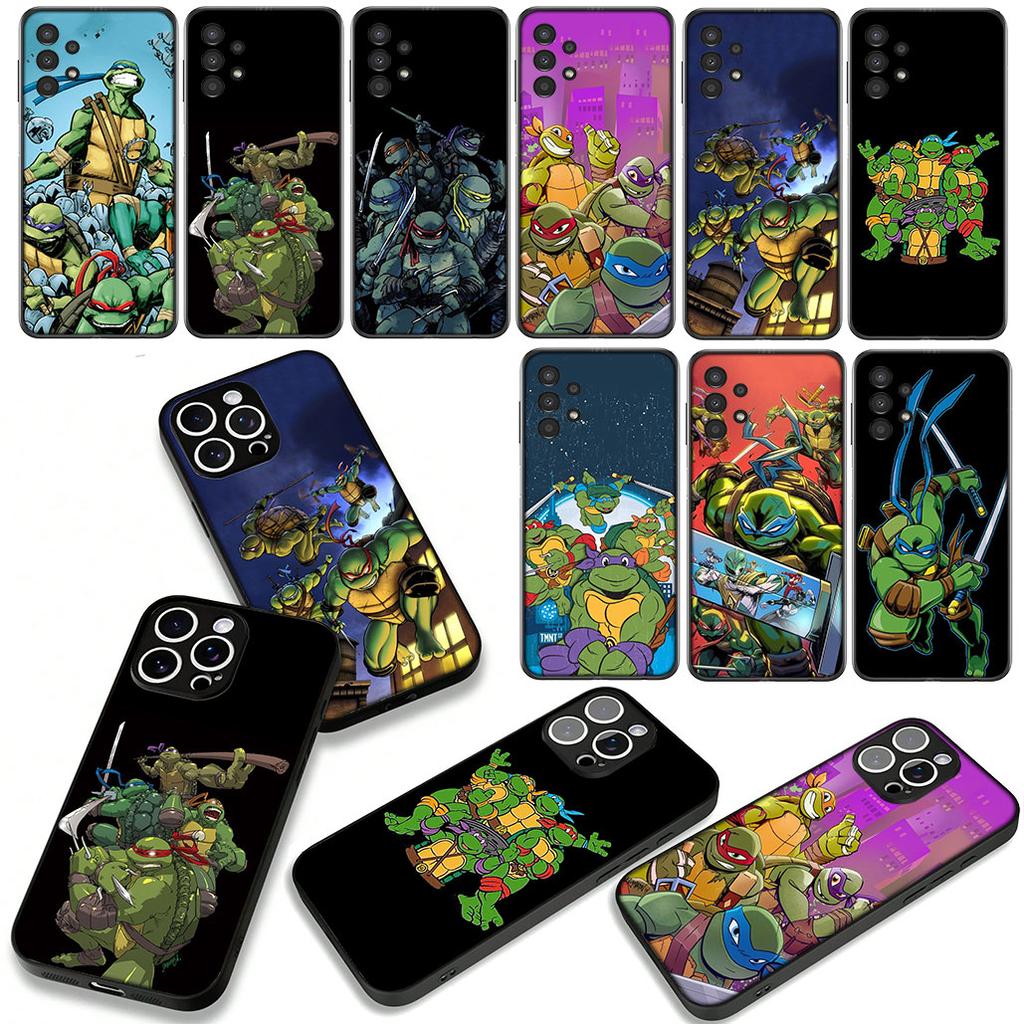Ninjas-Anime-T-Turtles Case for Motorola Moto G04 G13 G14 g45 G22 G23 G20 G32 G34 G35 G64 G82 G84 G53 G60 G72 E14 E15 E13