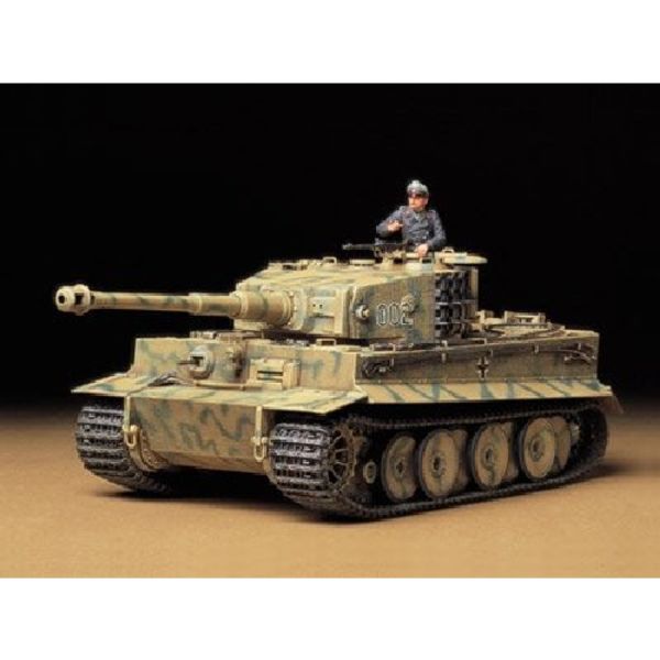 Tamiya 1/35 Немецкий тяжелый танк(военный) Комплект для серийной модели Tiger I Mid НОВИНКА