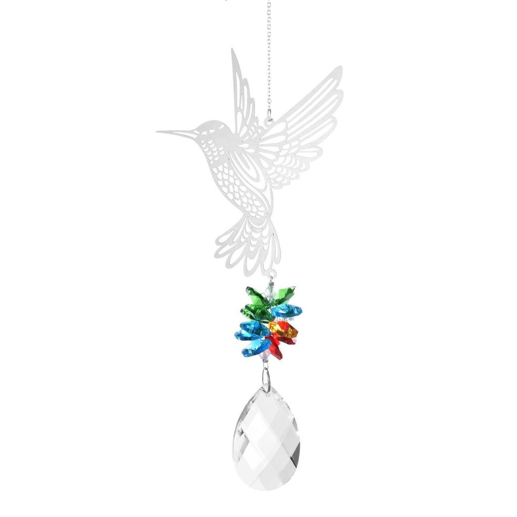 SUNCATCHER Радужная кристальная птица в виде колокольчика на окно