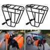 Bike Cargo Rack Front Fork Luggage Carrier Rack Heavy Duty Steel Universal