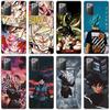 Anime Son Goku Super Saiya Case For Samsung Galaxy S20 S21 FE S10 Lite Note 20 10 Lite S8 S9 + S10E S10 Plus Ultra Black Cover