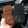1 шт. Кожаный автомобильный держатель для очков на солнцезащитный козырек Многофункциональный зажим для солнцезащитных очков Для Porsche Cayenne Panamera Macan Boxster 911 928 944 918 917