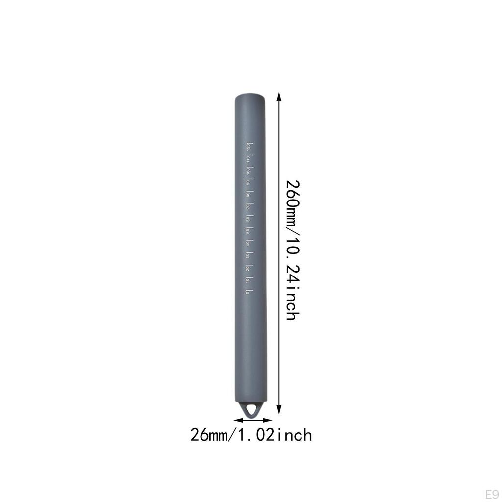 Портативный силиконовый ролик для теста с антипригарным покрытием для печенья и тортильи