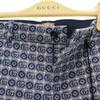 Gucci Сделано в Италии Полный логотип Длинные брюки 8 Темно-синий С вешалкой Детские Б/У