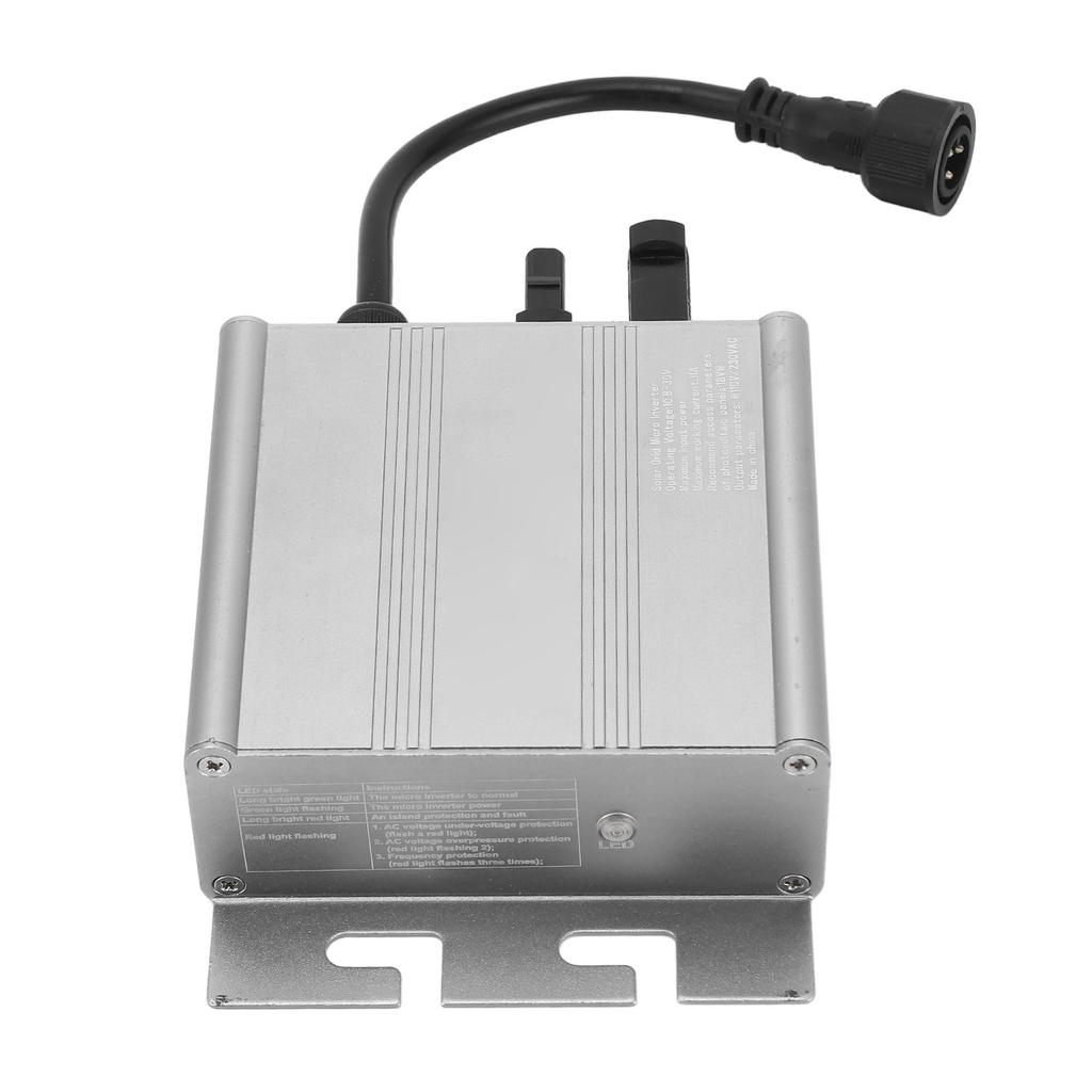 Солнечный микроинвертор Grid Tie MPPT чистая синусоида водонепроницаемый PV контроллер зарядки 120 В AC230 В