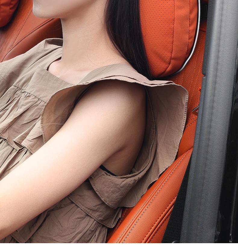 XPeng P7 Headrest & Lumbar Support, P5/G3/i G9 Neck Pillow: Maybach Style.