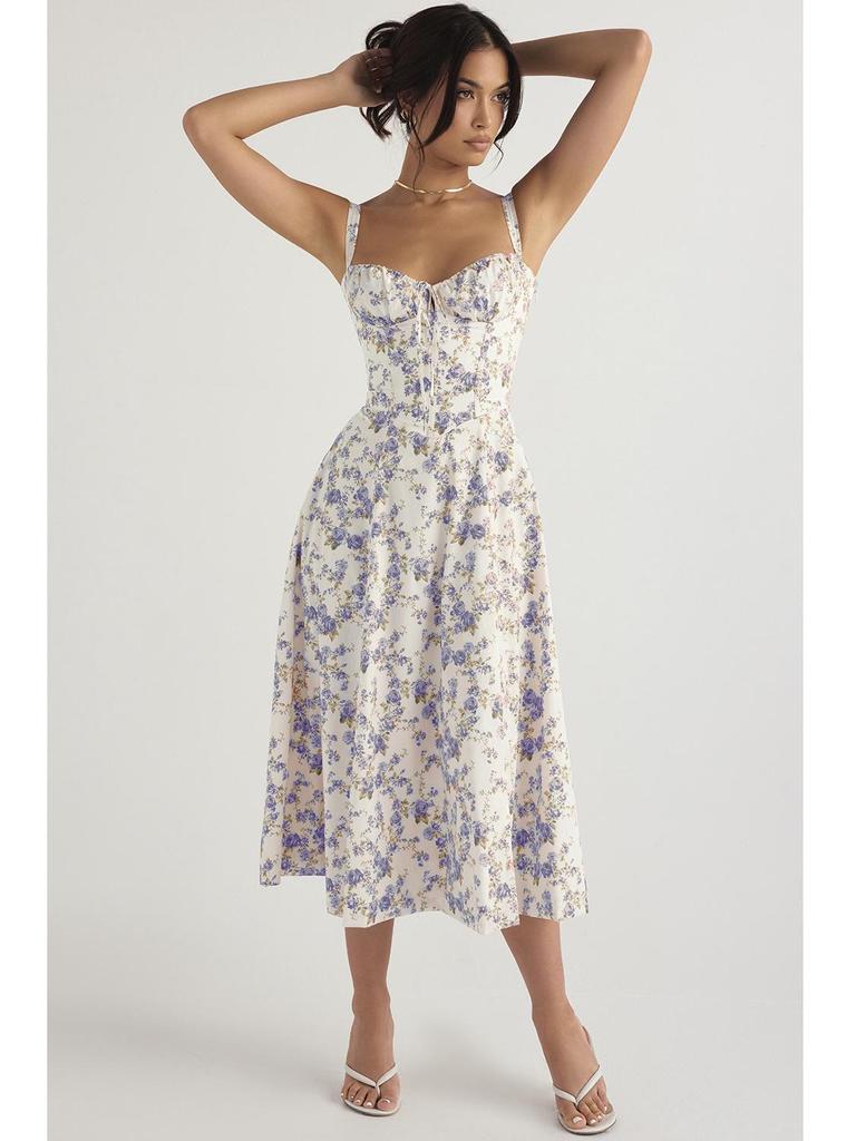 2026 Элегантное французское летнее платье-слинг высокого класса для женщин