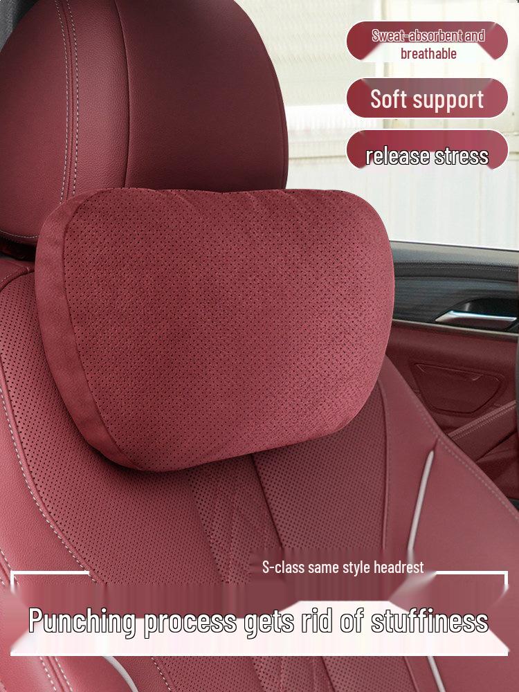 BMW Headrest & Lumbar Support Pillow for Series 1, 3, 5, 7, X1, X3, X5 & X6 – Car Interior Accessory