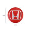 MPC4 4Pcs Car Accessories Wheel Hub Center Metal Decals Sticker For Honda Civic Fit Jazz Accord Pilot CRV Odyssey Passport City HRV
