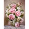 5D Diamond Painting Peony Flower Full Round Drill Diamond Embroidery Cross Stitch