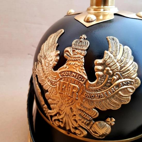 Немецкий пикельхельм Имперский прусский шлем в стиле Первой мировой войны Шлем с шипом Лучший подарок для него, Подарок для косплея