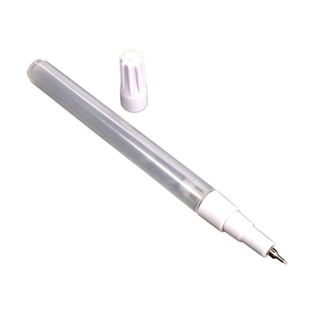 2Pcs 3mm Fine Tip Empty Paint Pens Empty Marker Pen Clear Pen Rod Refillable Empty Paint Marker for School Office