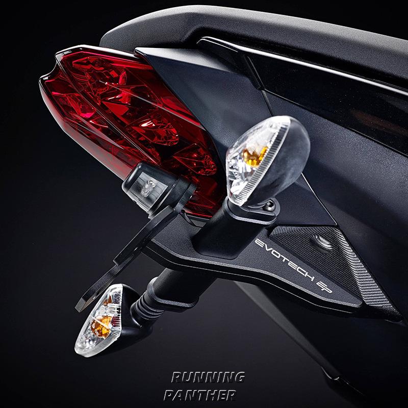 Удалятор заднего крыла и держатель номерного знака для Triumph Street Triple 765 R/RS/S