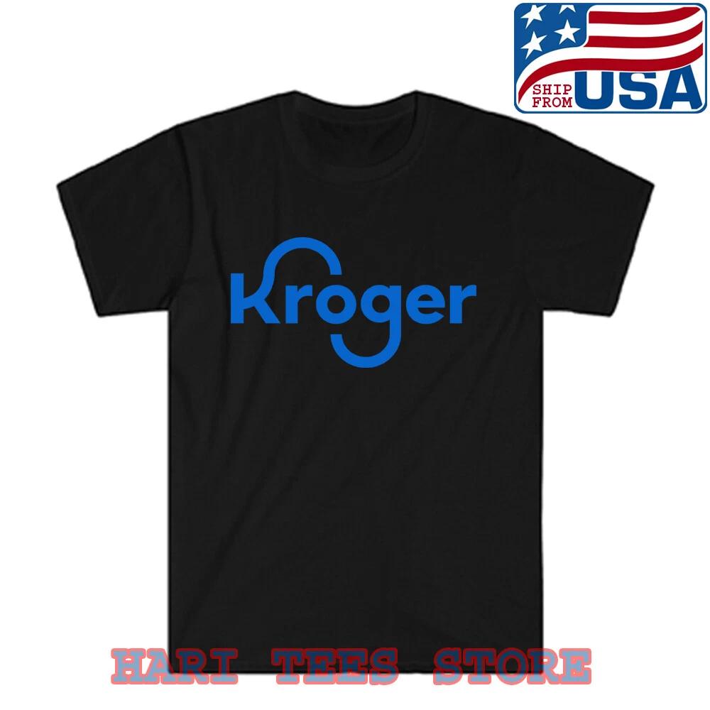 Kroger Store Blue Men's Black Size S to 5XL