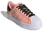adidas Originals Superstar Collection Кеды для скейтбординга Женские Низкие Розово-Оранжевые FW3573