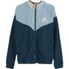 Color Block Versatile Soft Comfortable Windproof Hooded Long Sleeve Jacket Men Jacket Blue 646520-496