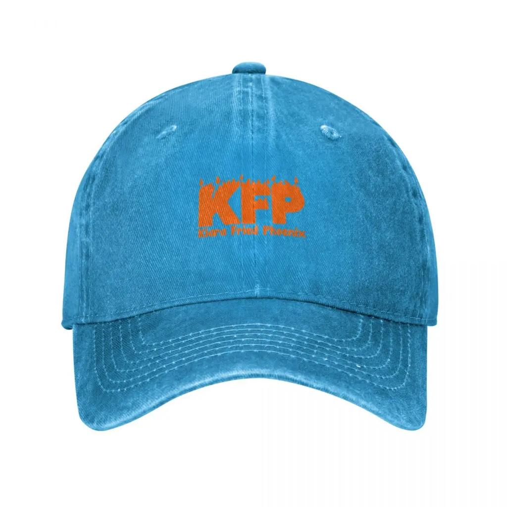 Hololive EN - Takanashi Kiara ( Fried Phoenix KFP LOGO) Baseball Cap Beach Outing Fishing cap Sun Hats For Women Unisex's
