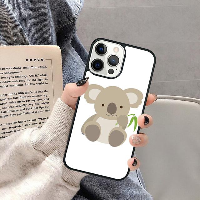 Koala Animals Phone Case Cover for iPhone 17 Air 16 16e 15 13 11 12 Pro Max Max Plus coque fundas Shell