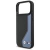 BMW M Carbon Logo MagSafe Case for iPhone 17 Pro Max Blue