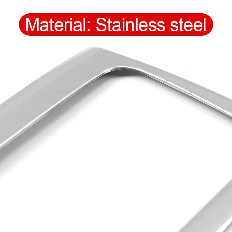 Автомобильные аксессуары для Toyota Camry XV70 2018-2022 2023, задняя крышка из нержавеющей стали для кондиционера, вентиляционное отверстие, рамка, накладка